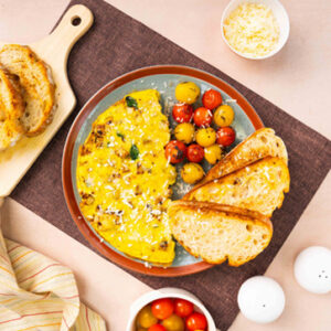 Savoury Potato & Spinach Fritata